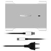 Macally CHARGER61-EU oplader met magnetische USB-C-kabel voor MacBook Pro, MacBook Air en elke laptop met USB-C