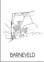 DesignClaud Barneveld Plattegrond poster A3 poster (29,7x42 cm)