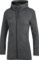 Jako - Hooded Jacket Premium Woman - Jas met kap Premium Basics - 36 - Grijs
