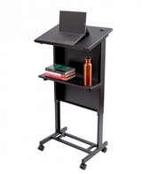 In Hoogte Verstelbare Lessenaar / Presentatie Tafel Zwart