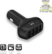 Ewent - 4-Poorts Usb Autolader 9.6 A (48 W)