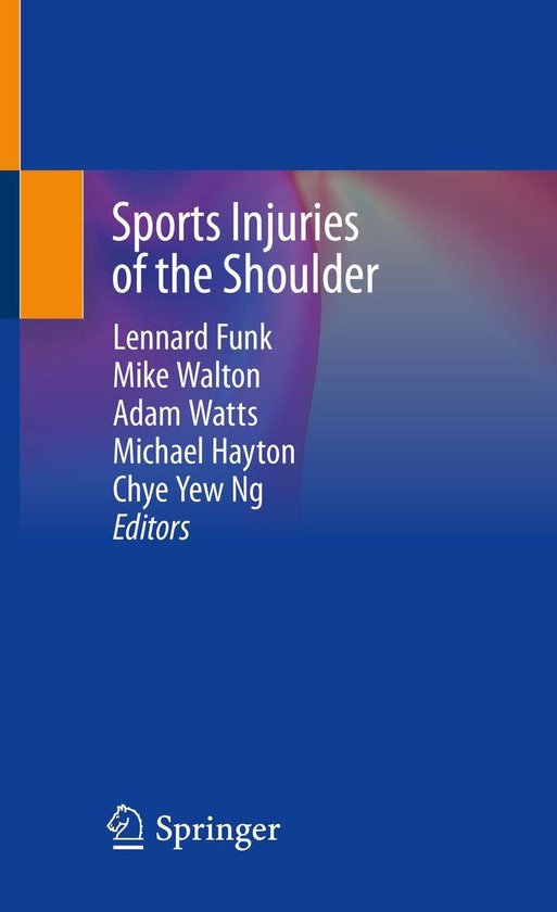 Sports Injuries of the Shoulder - cover