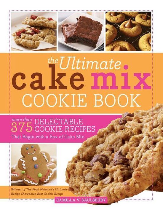 The Ultimate Cake Mix Cookie Book - cover
