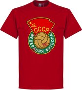 T-Shirt Logo CCCP - Rouge - L