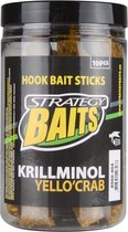 Strategy baits hookbait sticks 16mm | krillminol yellow'crab | 10 st