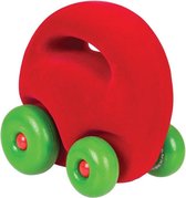 Mascot auto rood (12cm) van Rubbabu.