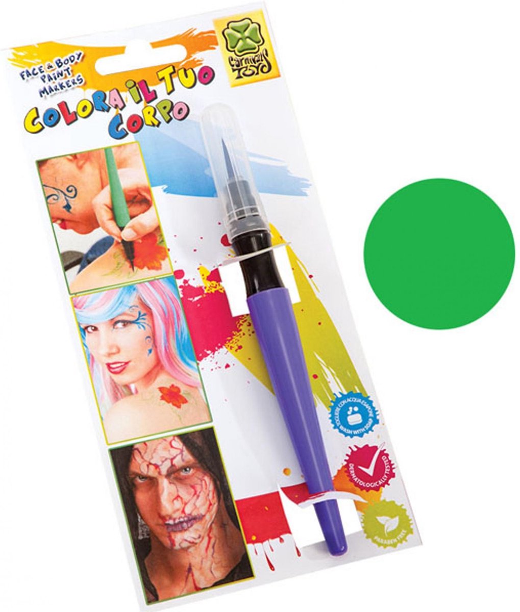 Carnival Toys Professionele schmink marker voor lichaam en gezicht Paars Schmink > Potloden