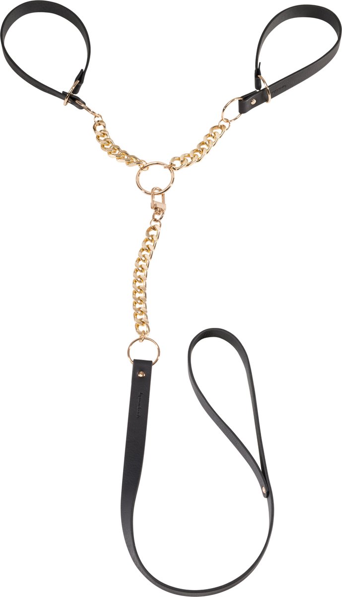 Goedkoopste Bijoux Indiscrets Maze T-Restraints Handboeien - Zwart