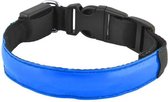 LED Hondenhalsband Flashing Lichtgevende halsband voor je hond Blauw