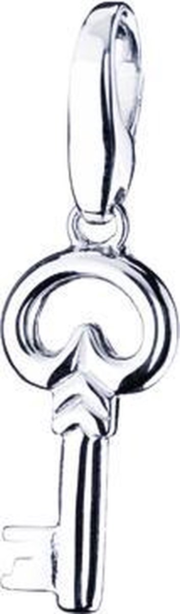 Charm | bedel | sleutel| zilver | karabijnslot
