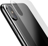 Tempered Glass Film voor bescherming achterzijde iPhone XS / X 5.8 inch - Transparent
