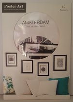 Poster Art 17 mini posters Amsterdam