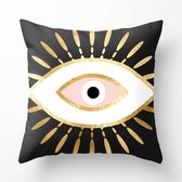 Kussenhoes Eye | Kussen met Rits 45 x 45 cm