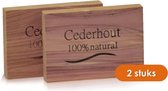 Beautylin Anti-mot cederhout ladenblok 2 stuks tegen motten