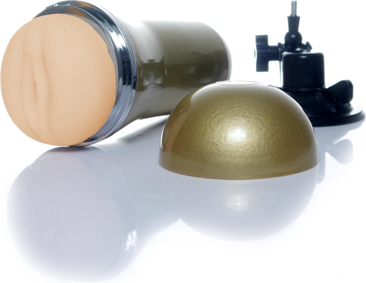 Goedkoopste Bossoftoys - Zware Masturbator met grote Vagina - VIbrerende Masturbator - Oplaadbaar - Click & play systeem - - 26-00074 - Masturbator vagina - 9 function - usb rechargeable - Heavy and big size - Wallmounted