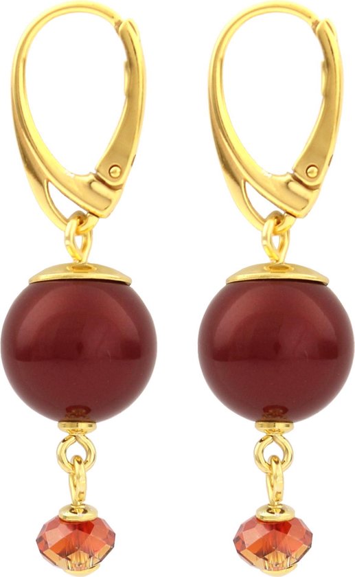 LOUMILEO Gouden Hoop Oorbellen Groot 14k Verguld Hoop Oorbellen Lichtgewicht Hypoallergeen Grote Gouden Hoop Oorbellen voor Vrouwen