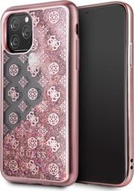 Apple iPhone 11 Pro Guess Backcover Glitter - Rose Gold