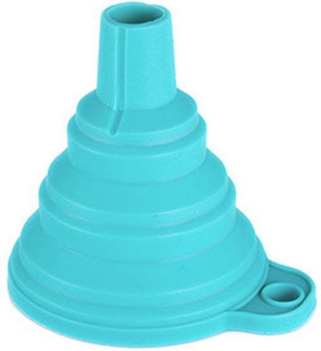 Invouwbare Siliconen Trechter Blauw