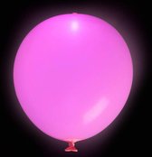 Ballon – LED ballonnen – Lichtgevende ballonnen – LED – Roze – 5 stuks