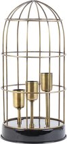 Light & Living Tafellamp  CARANDIRA 3L Ø21x43 cm  -  zwart-brons