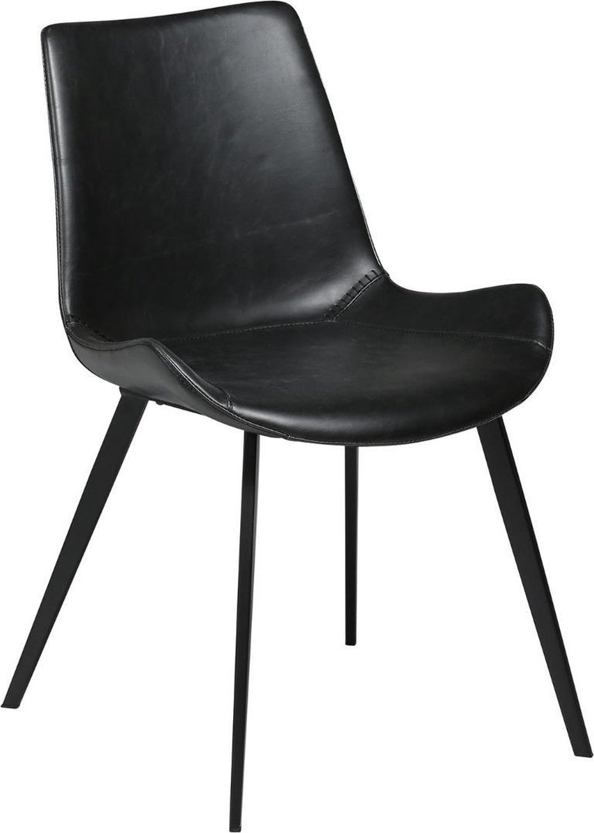 Dan-Form eetkamerstoel hype vintage zwart 80 x 52 x 58 (2 stuks)