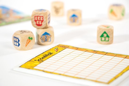 999 Games - Konijnenhokken - Vlot Dobbelspel