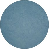 Lind Hippo placemat round 40cm light blue
