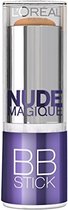 L'Oréal Paris Nude Magique BB Crème Application Stick Peau Médium à Mate