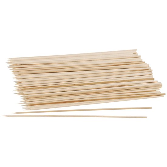 Fackelmann Houten Satestokjes 20 cm 100 Stuks