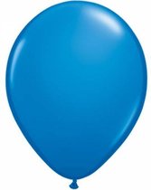 Ballonnen Donkerblauw 30 cm 100 stuks