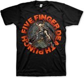 Five Finger Death Punch Heren Tshirt -L- Seal Of Ameth Zwart