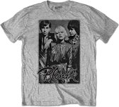 Blondie Heren Tshirt -XL- Band Promo Grijs