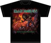 Iron Maiden Heren Tshirt -M- From Fear To Eternity Album Zwart
