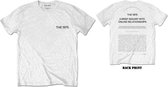 The 1975 Heren Tshirt -XL- ABIIOR Welcome Welcome Wit