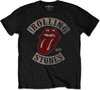 The Rolling Stones - Tour 1978 Heren T-shirt - M - Zwart