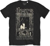 The Doors Heren Tshirt -M- Nouveau Zwart