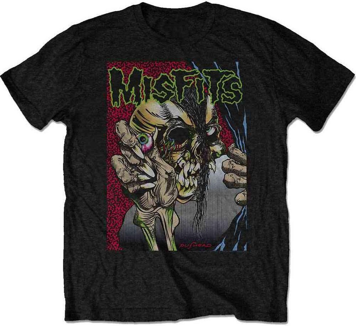 Misfits - Pushead Heren T-shirt - XL - Zwart