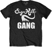 The Sugarhill Gang Heren Tshirt -L- Rappers Delight Tour Zwart