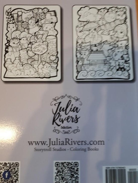Dreaming of Cats Coloring Book Julia Rivers