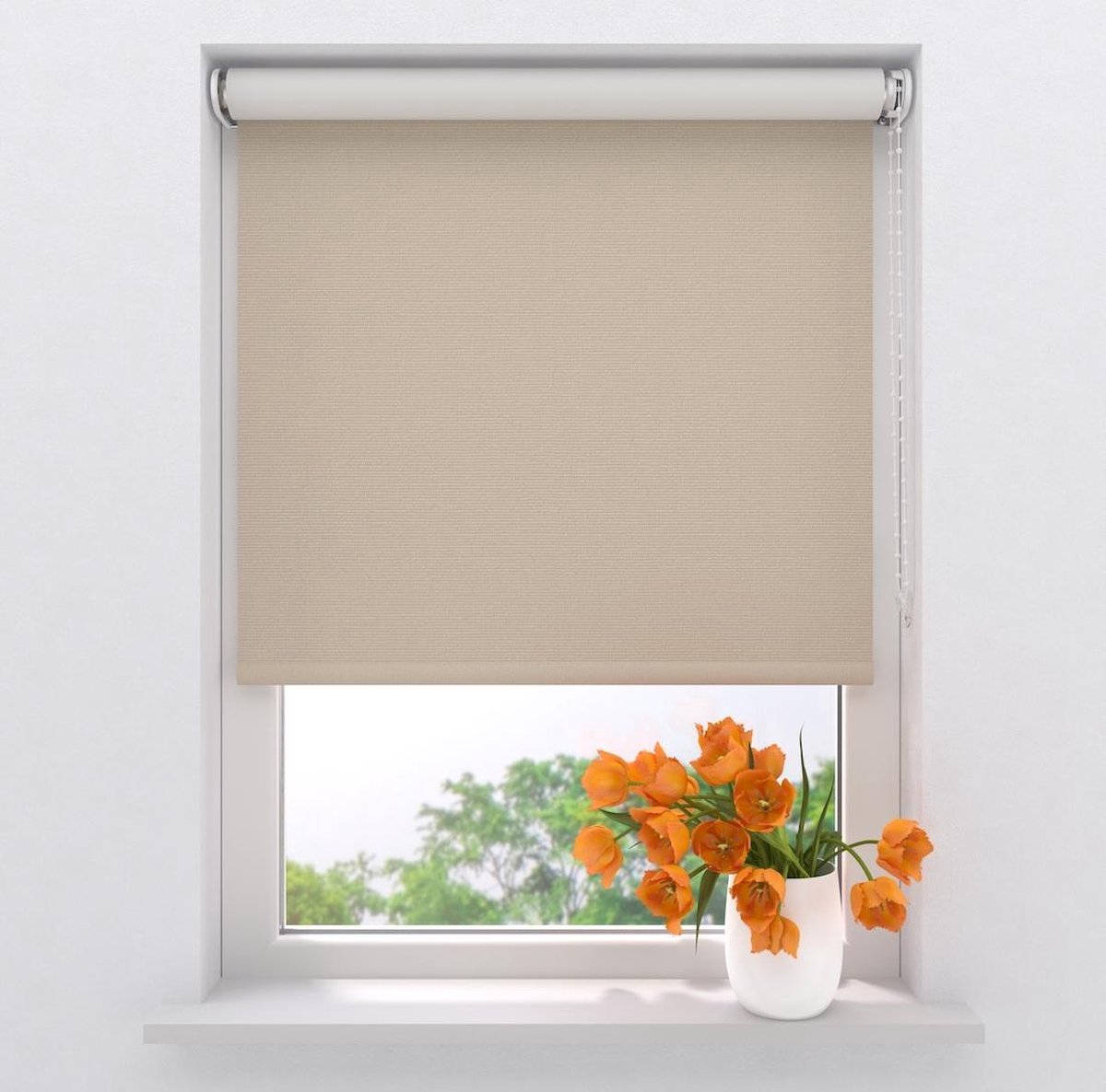 Rolgordijn Easy Verduisterend - Camel - 110 x 190 cm