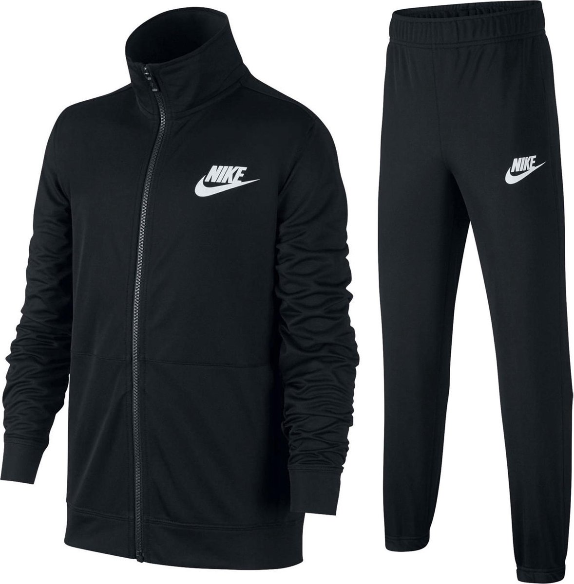 Nike Sportswear Trainingspak Junior Trainingspak - Maat 158 - Unisex -  zwart/wit... | bol.com