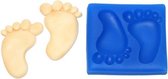 First Impressions Molds Baby Feet|Baby voetjes|Babyshower |  5cm x 2,5cm x 0,3cm
