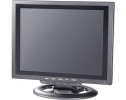 LCD-bewakingsmonitor 30.48 cm 12 inch Renkforce 449238 Energielabel: B (A - G) 800 x 600 pix Zwart