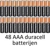 48 stuks AAA Duracell alkaline batterijen