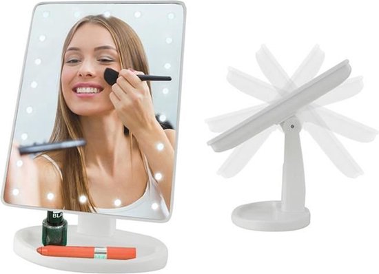 Led Spiegel - Groot miroir de Maquillage | bol.com