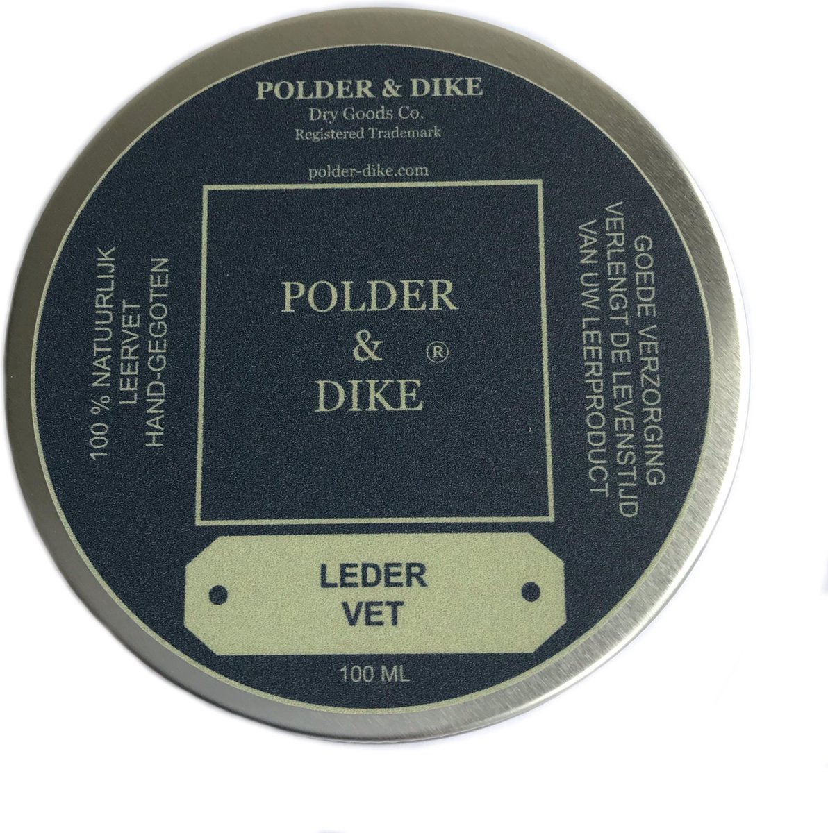 POLDER & DIKE - Leerverzorging  - Leder vet - LeerVet - Kleurloos - POLDER & DIKE