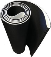 Loopvlak afmeting 50cm breed en 330cm lang voor loopbanden Life Fitness (Silverline, 9500)