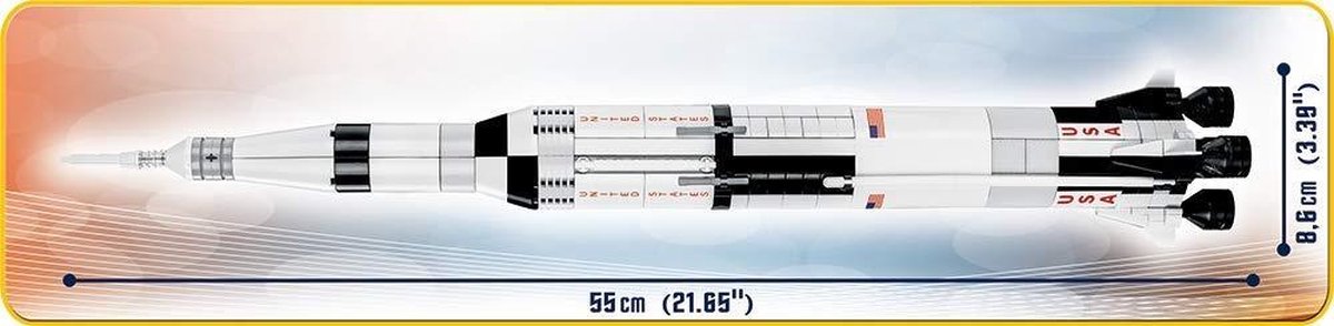 Collection Saturn V Rocket COBI S.T.E.M 