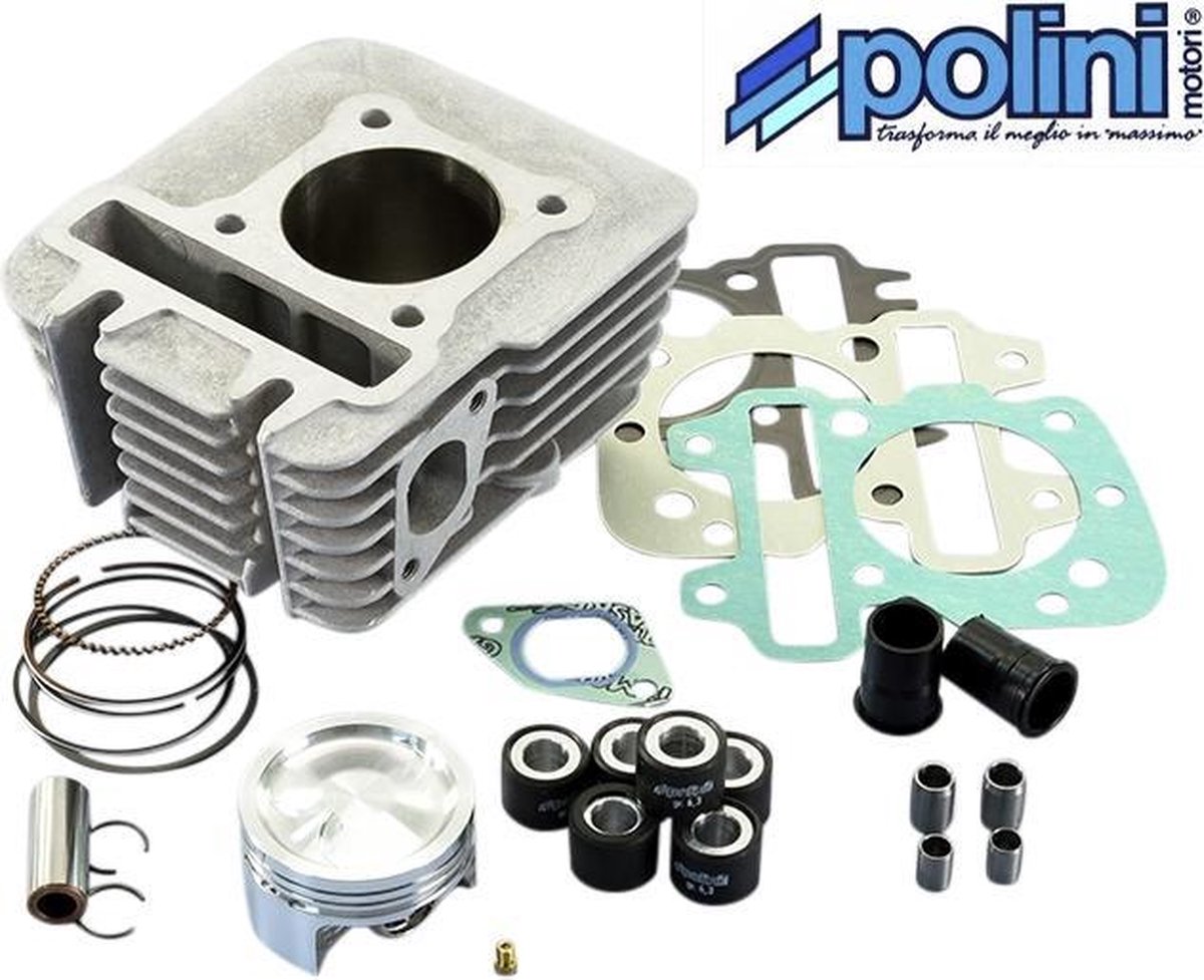 Cilinder Polini 49,0mm / 80cc | Piaggio / Vespa 4T 3V | bol.com