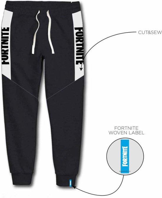 Fortnite jogging - broek - zwart - maat 152 cm / 12 jaar | bol